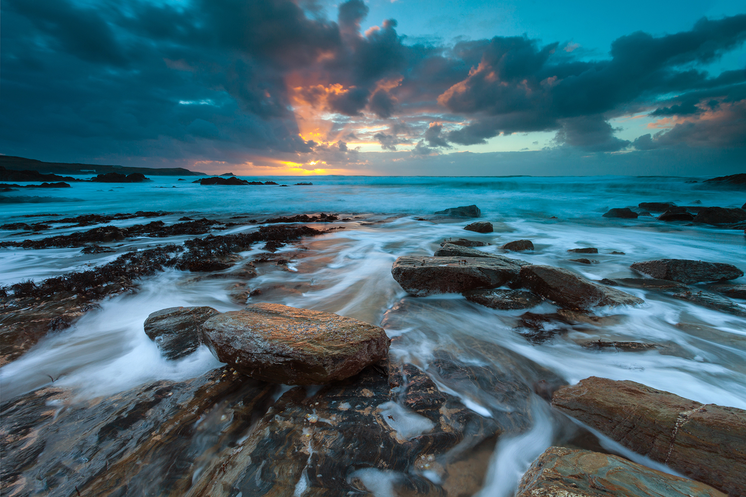 Eternal Sunset - Cornish Wall Art