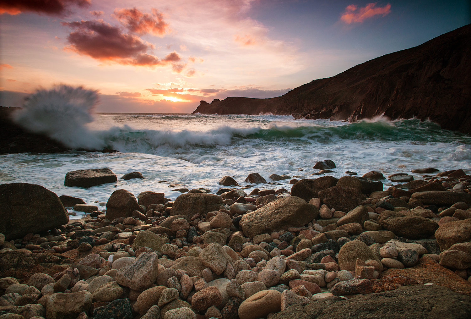 Nanjizal Beach is one of Cornwall’s best-kept secrets